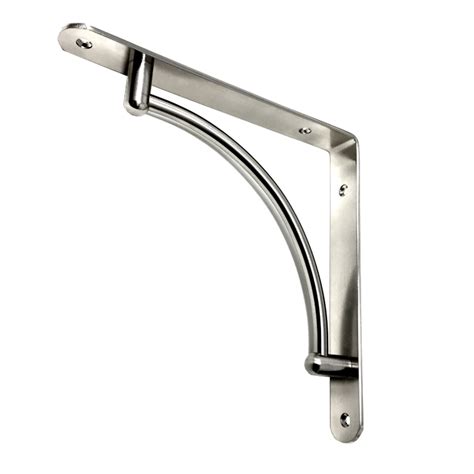 silver metal shelf brackets|silver or chrome shelf brackets.